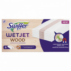 Swiffer WetJetWood Recharges Lingettes X8