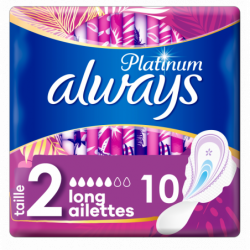 Always Platinum Long (Taille 2) Serviette Hygiénique