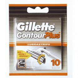 Gillette Lames de Rasoir Contour Plus x10