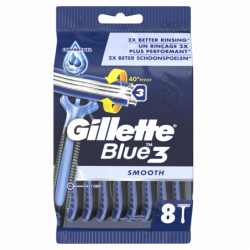 Gillette Blue 3 Rasoirs Jetables x 8