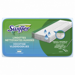 Swiffer Balai Attrape-Poussière Lingettes Humides Pour Sol x 24