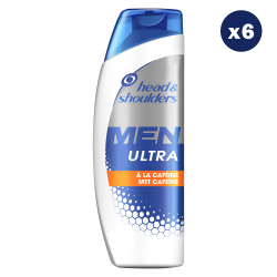 6 Shampoings Men Ultra Anti-Chute 250ml, Head & Shoulders